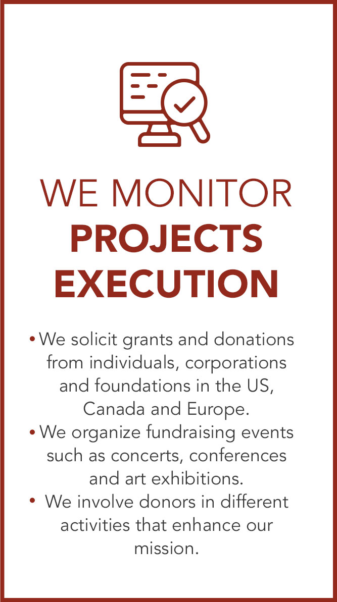 Caring for Colombia - We monitor projects execution